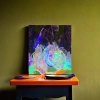 Colorful apple-shaped LED light strings for festival decoration and home atmosphere lighting Application Scenario